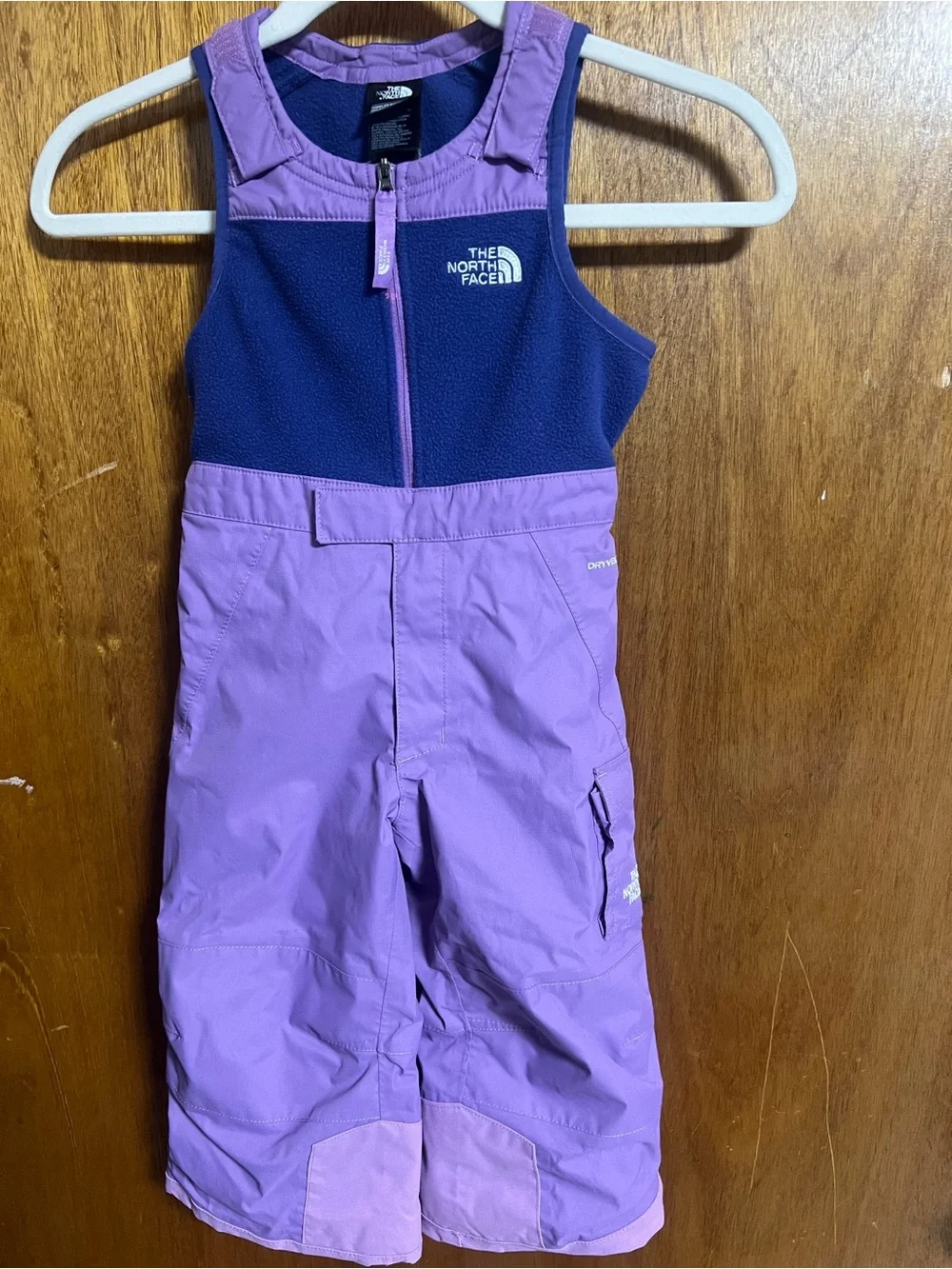 The north face ski bib